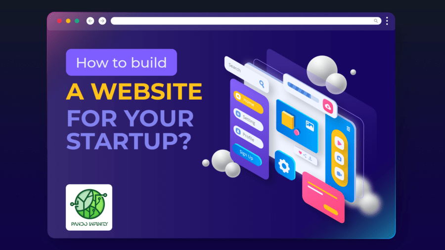 how to build a website for your startup