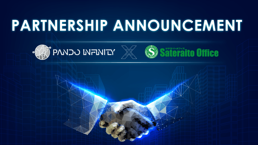 Partnership announcement: Pando x Sateraito