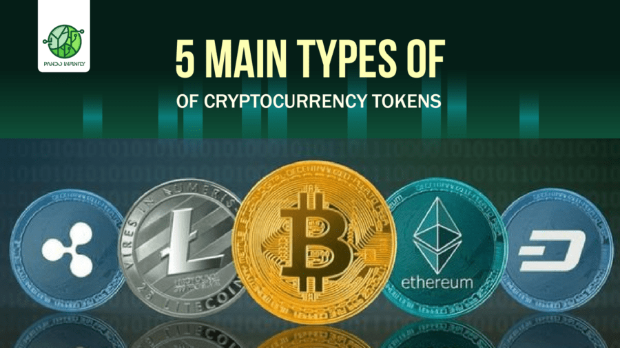 5 main types of cryptocurrency tokens